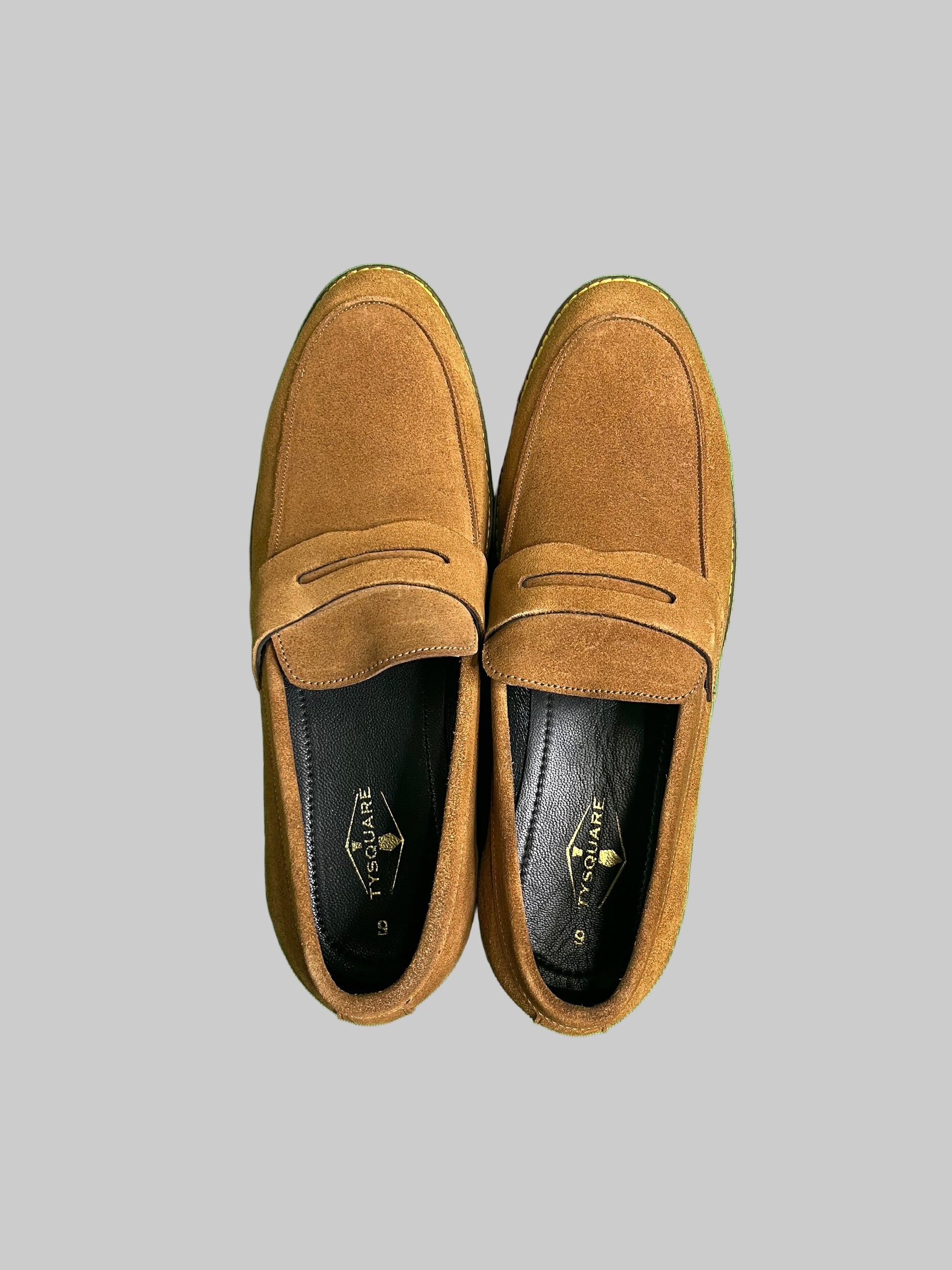 Windsor Tan Suede Leather Penny Loafer