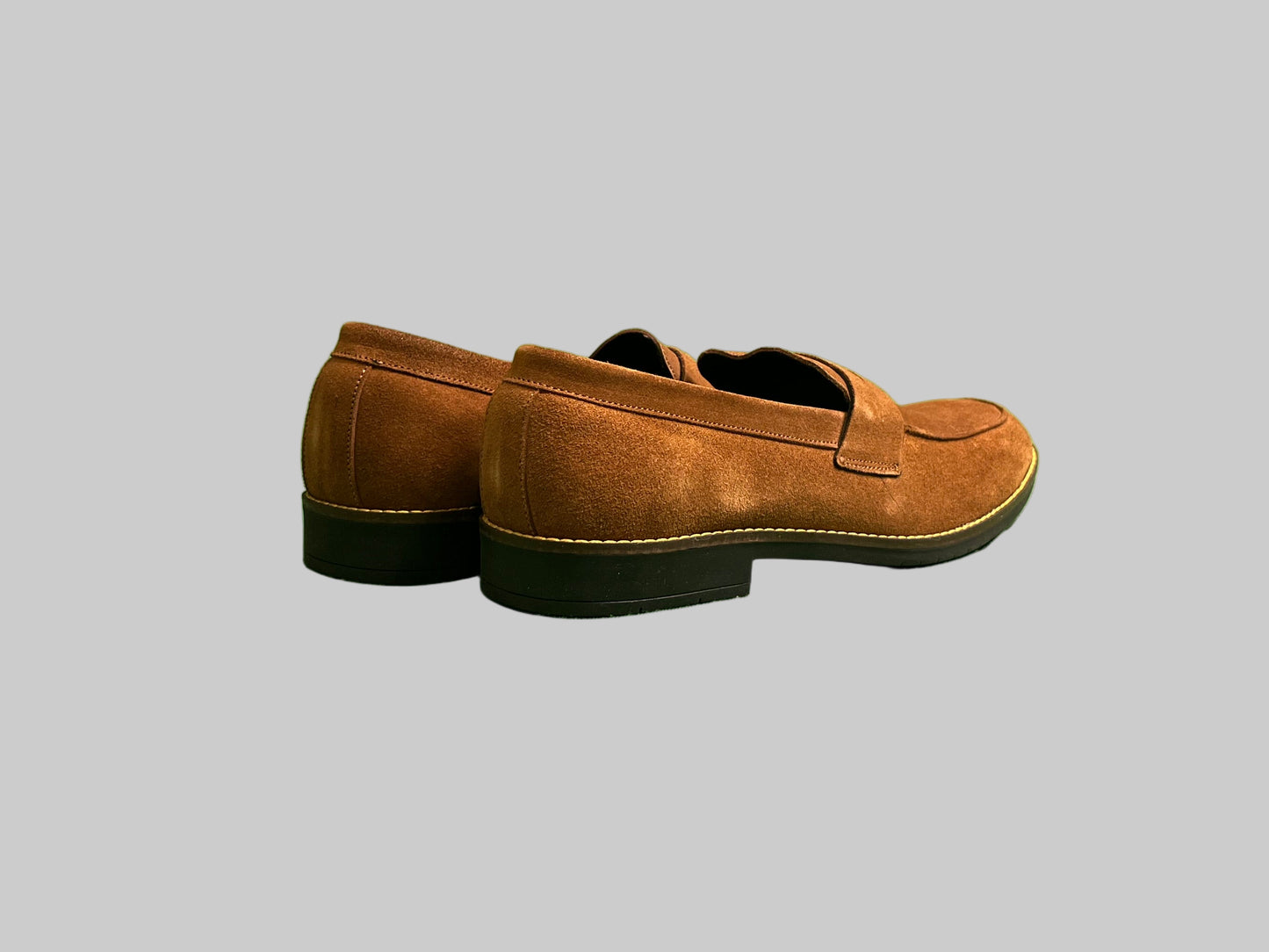 Windsor Tan Suede Leather Penny Loafer