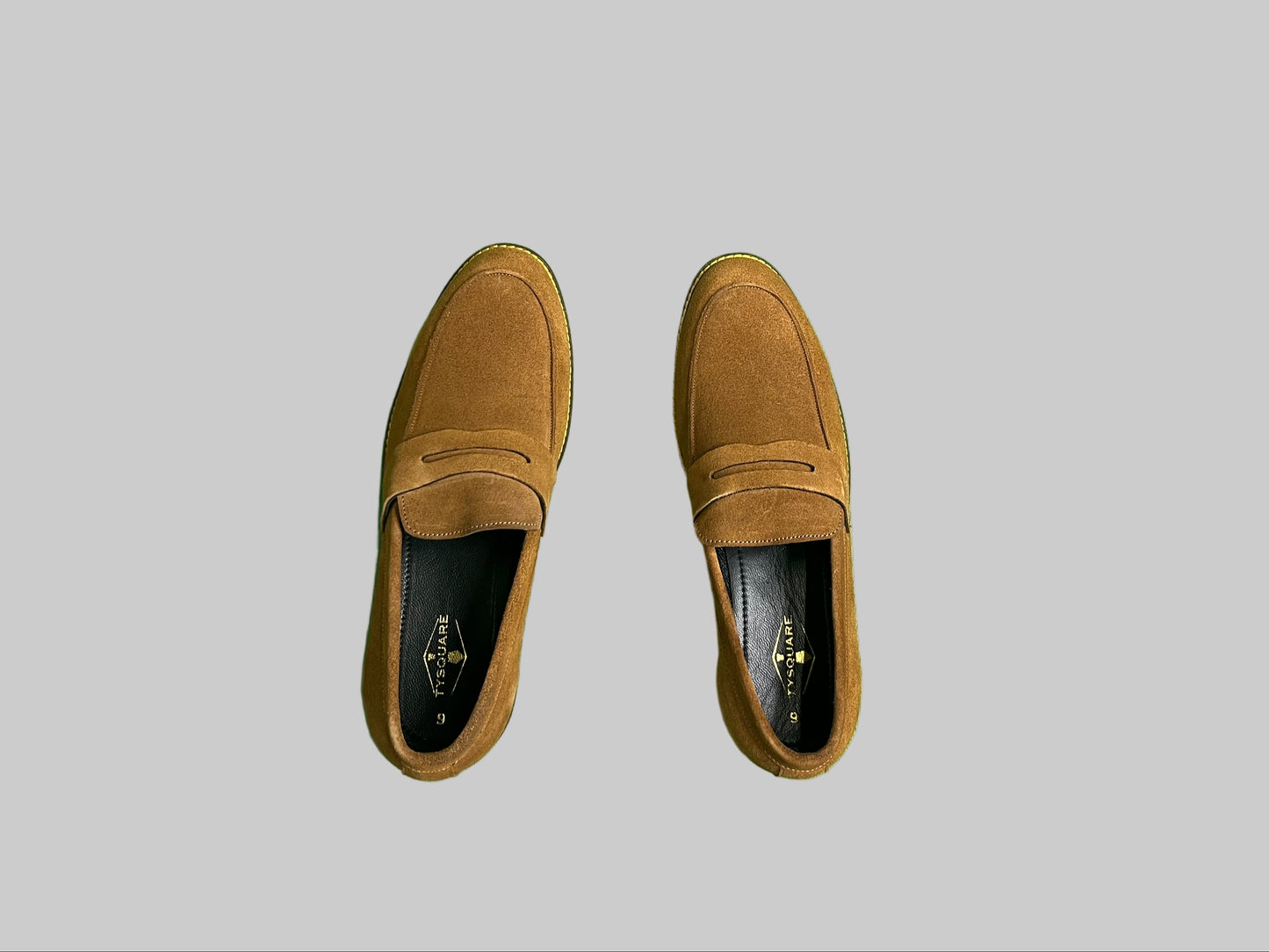 Windsor Tan Suede Leather Penny Loafer