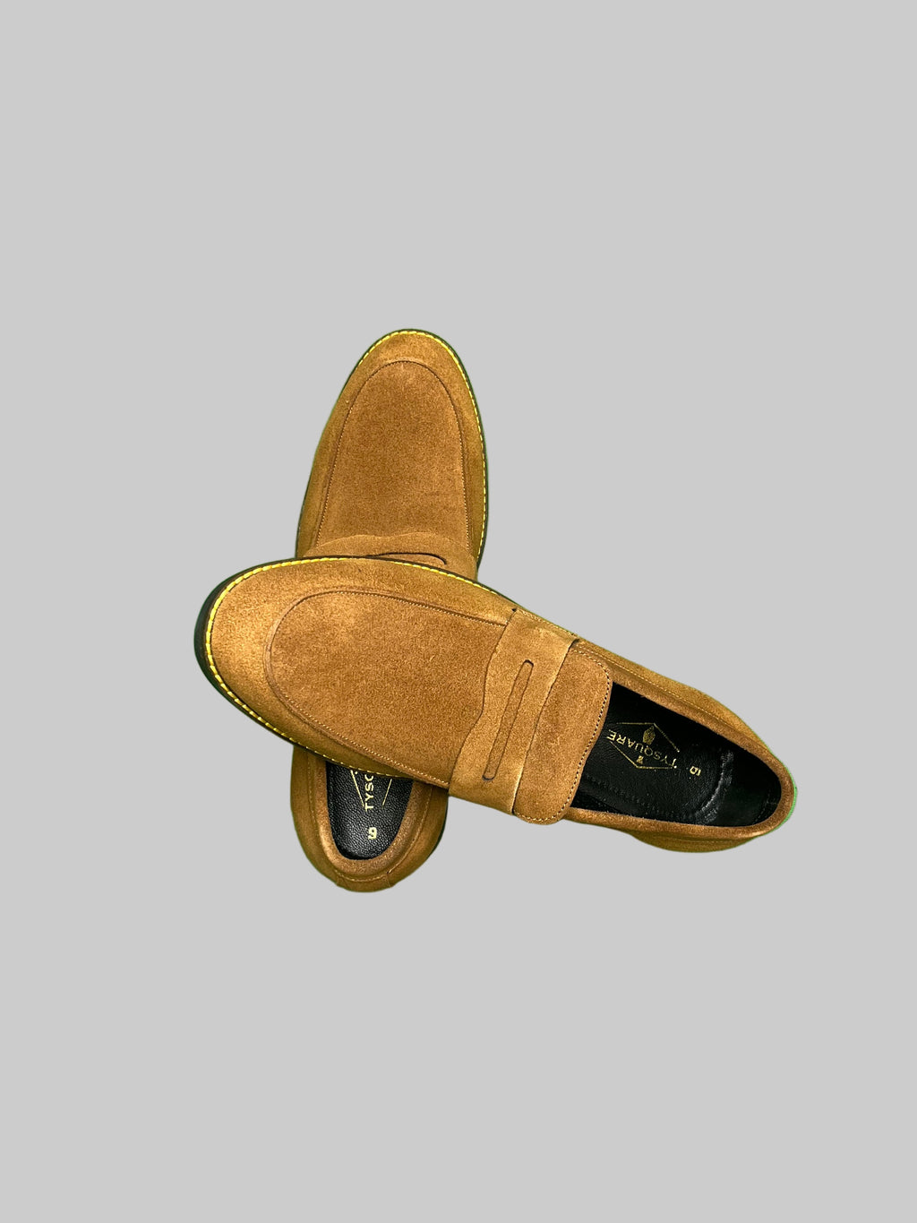 Windsor Tan Suede Leather Penny Loafer